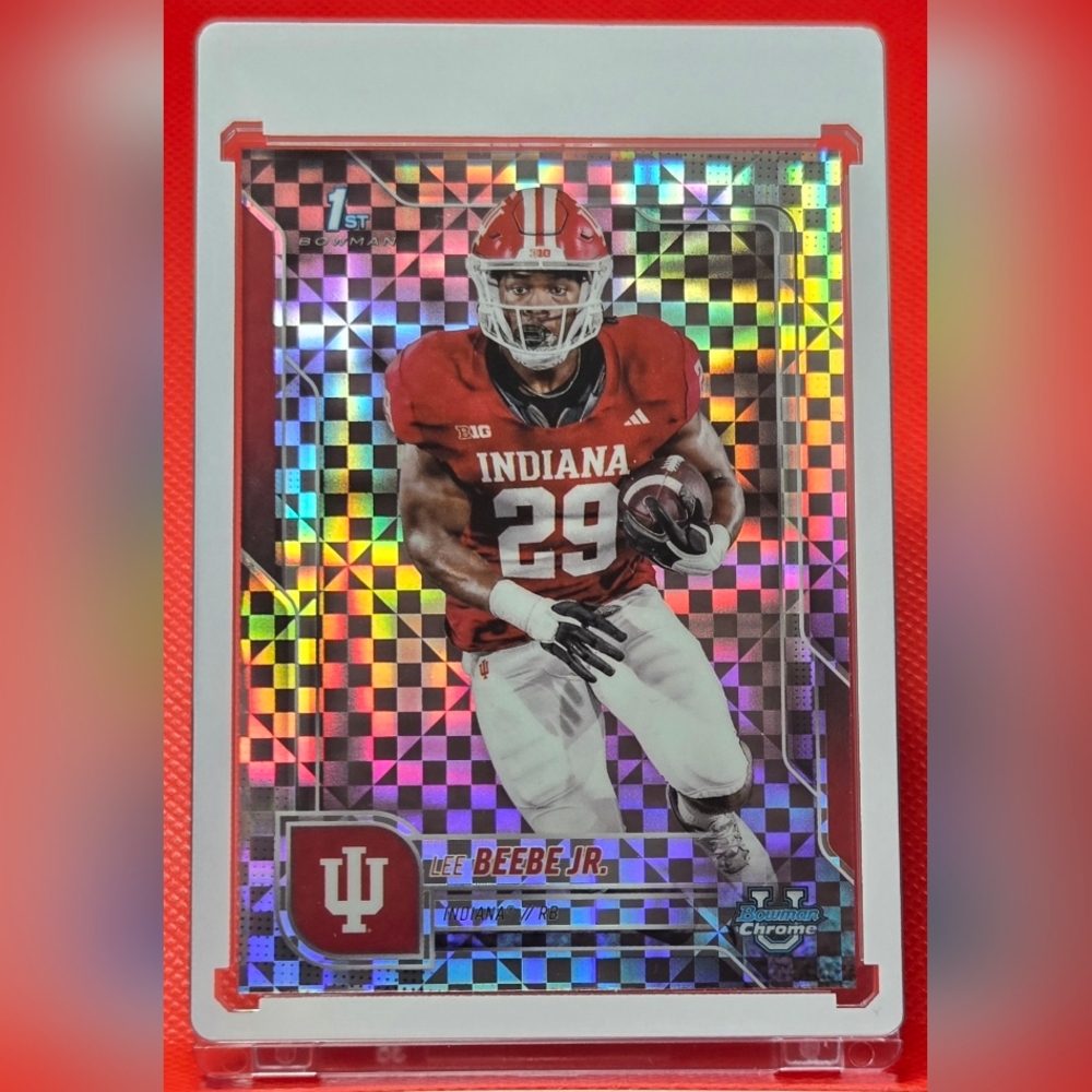 Indiana Football Trading Card